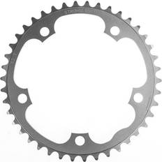 StrongLight Plateau Route Diam 130 Inter 42dts Argent Alu 5083 8/9/10v. 5 Branches