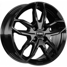 18" - 5/112 Autofelgen Rial Lucca 5-Loch Diamantschwarz 8.0Jx18 5x112 ET39