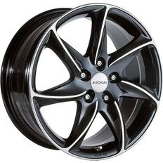 Ronal R51 Gloss Black Polished 6.5x15