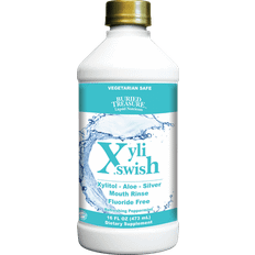 Whitening Mouthwashes Treasure XyliSwish Mouth Rinse Refreshing Peppermint