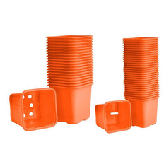 Weibulls Maat Weibulls Plastkrukor 8cm Orange