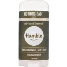 Humble Brands All Natural Deodorant Stick Original Formula Texas Cedarwood & Grapefruit
