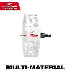 Power Tool Accessories Milwaukee 6" HOLE DOZER Bi-Metal Hole Saw with Arbor