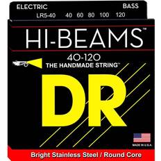 DR Strings Hi-Beam Stainless Steel Round Core Lite 5 String 40-120, LR5-40