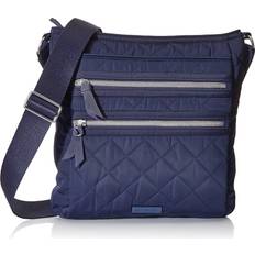 Vera Bradley Triple Zip Hipster in Classic Navy