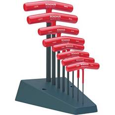 Hex Keys Bondhus 8-Piece T-Handle Ball Hex Driver Hex Key