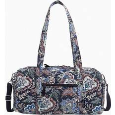 Vera Bradley Cotton Small Travel Duffel Bag Blue One Size