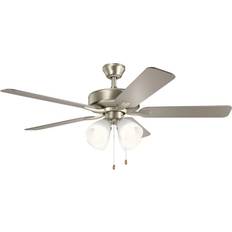 Oscillating Ceiling Fans Kichler Nickel Basics Pro Premier Fan