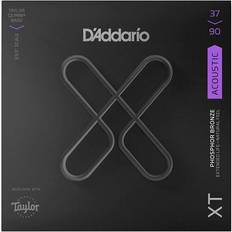 Accessoires Musicaux D'Addario D&apos Addario XTB3790GS Taylor GS Mini Phosphor Bronze Custom Light 37-90 cordes pour basse acoustique short-scale