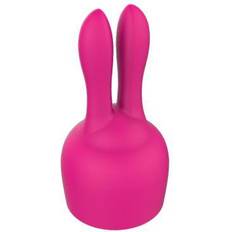 Accessoires pour jouets sexuels Nalone Tête Bunny Electro & Rock Accessoire Comptatible avec les Wands Sextoy Stimulateur de Clitoris en Silicone Hypoallergénique, Rose