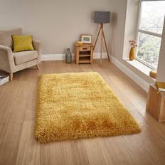 Carpets & Rugs Think Rugs Hand Tufted Heavy Weight Shaggy Yellow cm