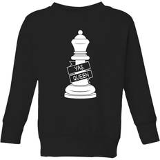 By IWOOT Queen Chess Piece YKid's Queen Chess Piece Yas Queen Sweatshirt as Queen Kids' Sweatshirt 11-12