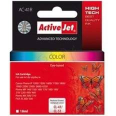 ActiveJet AC-41R Premium Blækpatron - Cyan/Magenta/Gul
