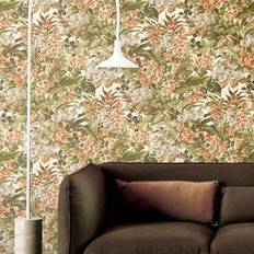 Papeles pintados Dutch Wallcoverings Papel Pintado Floral Verde