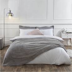 Silver Blankets Dreamscene Grey Waffle Blankets Silver, Grey