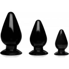 Anal plug set Master Series Triple Cones 3 Pc Anal Plug Set