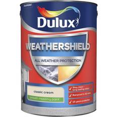 Dulux Weathershield All Weather Smooth Masonry Paint Classic Cream Wall Paint