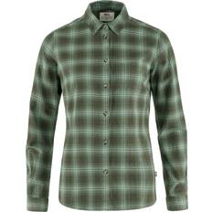 Fjällräven Ovik Flannel LS Shirt - Deep Forest/Patina Green