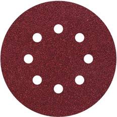 Wolfcraft 2070100 Router sandpaper Hook-and-loop-backed, Punched Grit size 80 (Ø) 125 mm 25 pc(s)