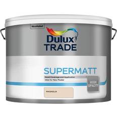 Dulux magnolia emulsion paint Dulux Trade Supermatt Emulsion Paint Magnolia Ceiling Paint, Wall Paint