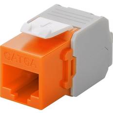 Goobay CAT 6A Keystone RJ45-modul,UTP, 500