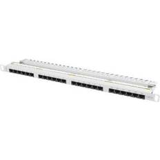 24 port patch panel cat6 Lanberg PPU6-0024-S patch panel 0.5m