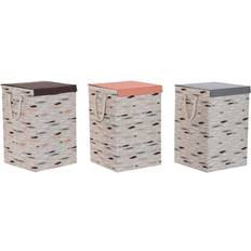 Badeværelsestilbehør Dkd Home Decor Vasketøjskurv låg