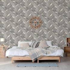 Papeles pintados Dutch Wallcoverings Papel Pintado Onyx Gris Oscuro