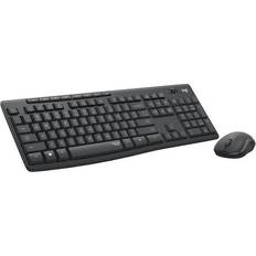 Logitech MK295 Silent Näppäimistö Mouse Set
