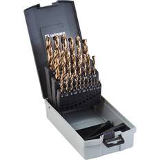 THÜRMER TOOLS Metalbor HSS Cobolt Borsæt 1,0-13,0mm med 0,5mm spring levers i stålkasse