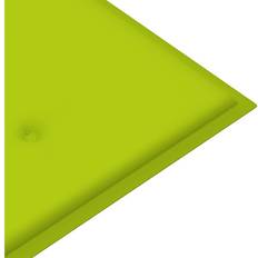 Poliestere Cuscini per sedia Be Basic Panca Verde Brillante 100x50x3 cm Tessuto Cod MXL 68508 Cuscino per sedia Verde