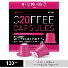 K-cups & Coffee Pods Bestpresso for OriginalLine Machine 120 Certified Lungo Blend