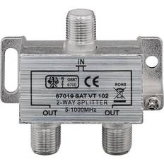 2 way splitter Pro CATV-splitter 2-way