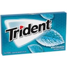 Trident Sugar Free Gum Wintergreen, 14-Piece, Count