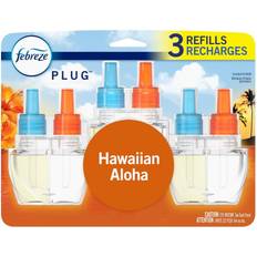 Febreze Hawaiian Aloha Odor-Fighting Fade Defy Plug Air Freshener 3pcs 2.6fl oz