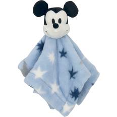 Blue Baby Nests & Blankets Lambs & Ivy Disney Baby Mickey Mouse Stars Blue Lovey/Security Blanket