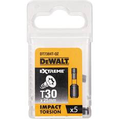 Dewalt DT7384T-QZ Impact Torsion Insert Screwdriver Bits TX30 25mm Pack of 5