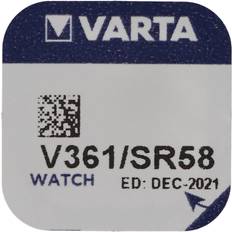 Varta SR721 SW/SR58/V362 1BL Engangsbatteri Sølvoxid (S)