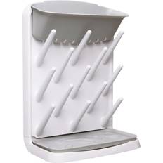 Vertical Baby Bottle Drying Rack Grey