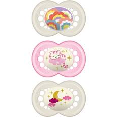 Mam Baby care Mam 3pk Day & Night Pacifier 16 Months Girl