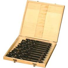 Holzmann Maschinen SPSMK2 HSS Metal twist drill bit set 10-piece MK2 1 Set