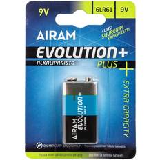 Batterier & Laddbart Airam EVOLUTION PLUS 6LR61 9V Prestandabatteri
