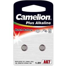 AG7 Button cell LR 57 Alkali-manganese 45 mAh 1.5 V 2 pc(s)