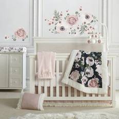 Sheets Levtex Baby Fiori Collection Medallion Fitted Crib Sheet Blush/navy