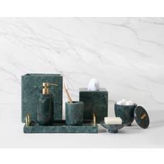 Green Soap Holders & Dispensers Kassatex Esmeralda Bath Soap