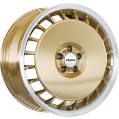 Ronal R50 AERO RACING GOLD LIP CUT