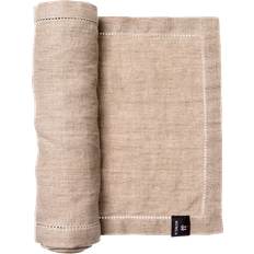 Linne Bordsdukar Himla Löpare Sunshine 25X220 Bordsduk Brun, Beige, Natur (220x)
