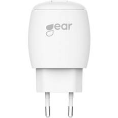 Usb 220v Gear 220V oplader med 3xUSB-C 1xUSB-A