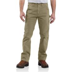 Brown - Men Jeans Carhartt Washed Twill Dungaree