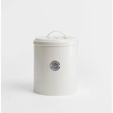 2.5-Liter Living Compost Caddy In Cream